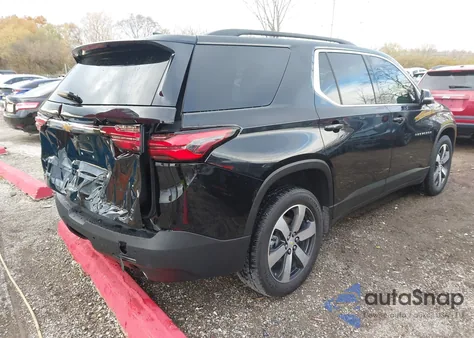 2022 Chevrolet Traverse Fwd Lt Leather from USA, damaged, VIN 1GNERHKW4NJ156188